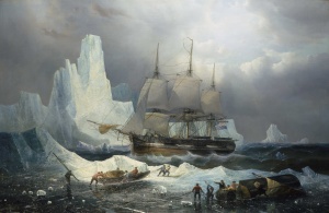 HMS Erebus in the Ice, 1846 RMG.jpg